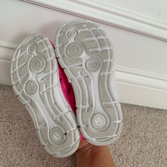 Surprize by Stride Rite Girls Hot Pink Water Shoes Size 11 - Picture 4 of 7